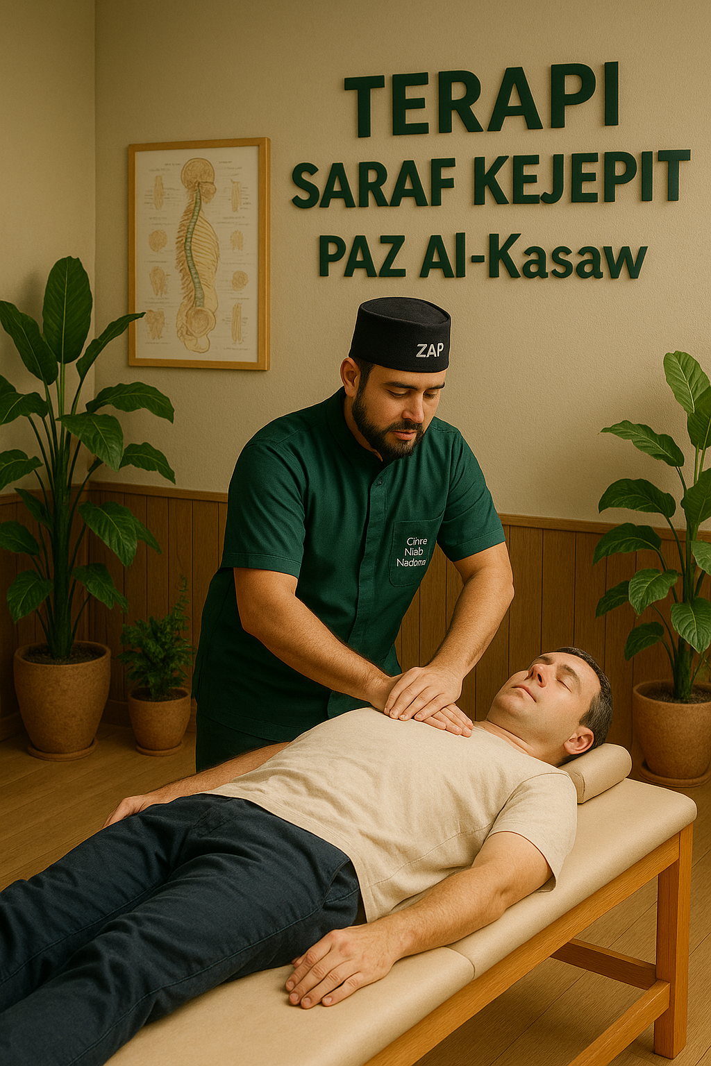 Terapi Saraf Kejepit Tanpa Operasi – Solusi Alami dan Efektif Bersama Bang Firman di Griya Sehat Kaesha